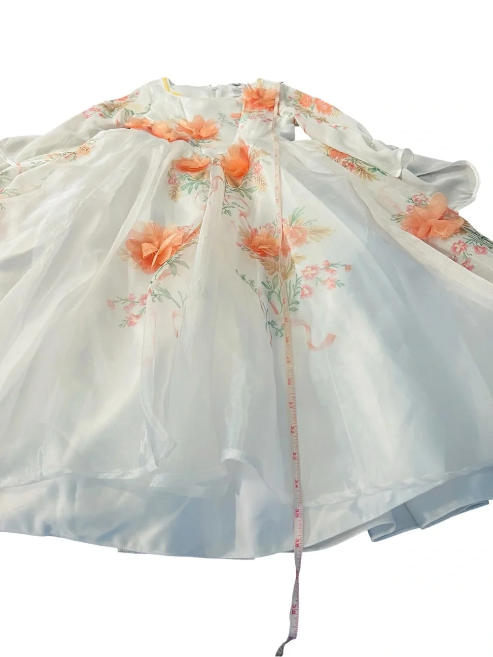 Disney Beautiful Belle White, Live Action Wedding Dress Size 5/6